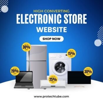 High Converting Electronics Store Website