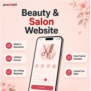 Salonix - Salon & Spa Booking Website Template